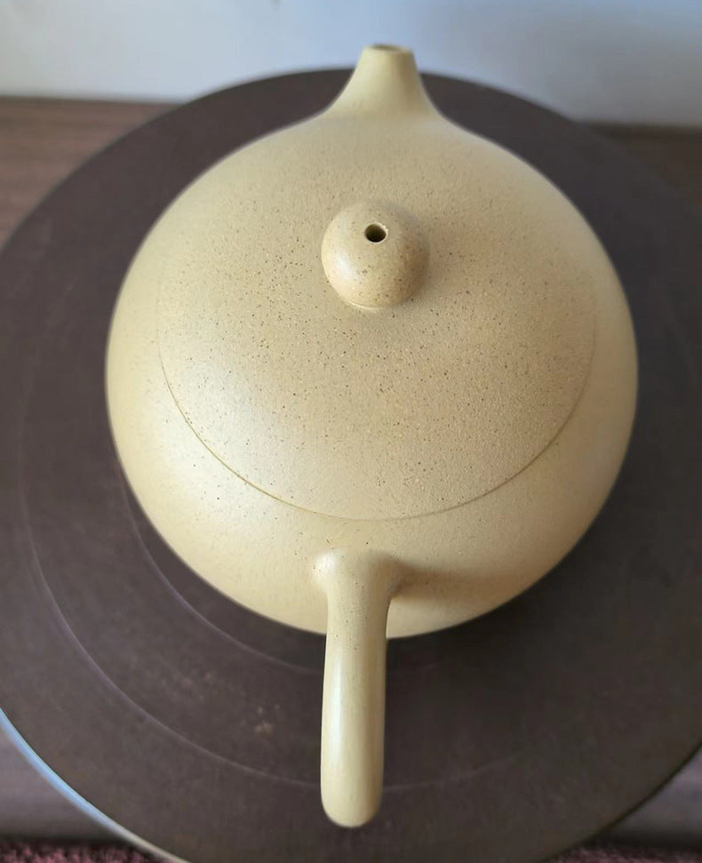 Authentic Yixing Zisha Clay Teapot, Xishi Style, 220ml Capacity