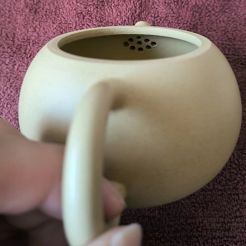 Authentic Yixing Zisha Clay Teapot, Xishi Style, 220ml Capacity