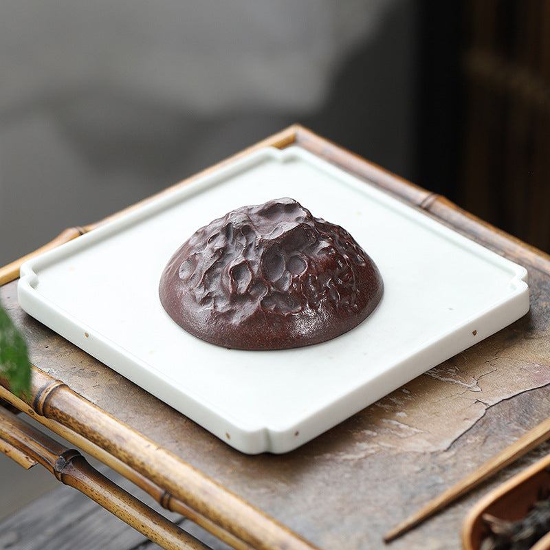 Handmade Purple Zisha Clay Dragon Cup - Kongfu Tea Cup - 60ml Capacity