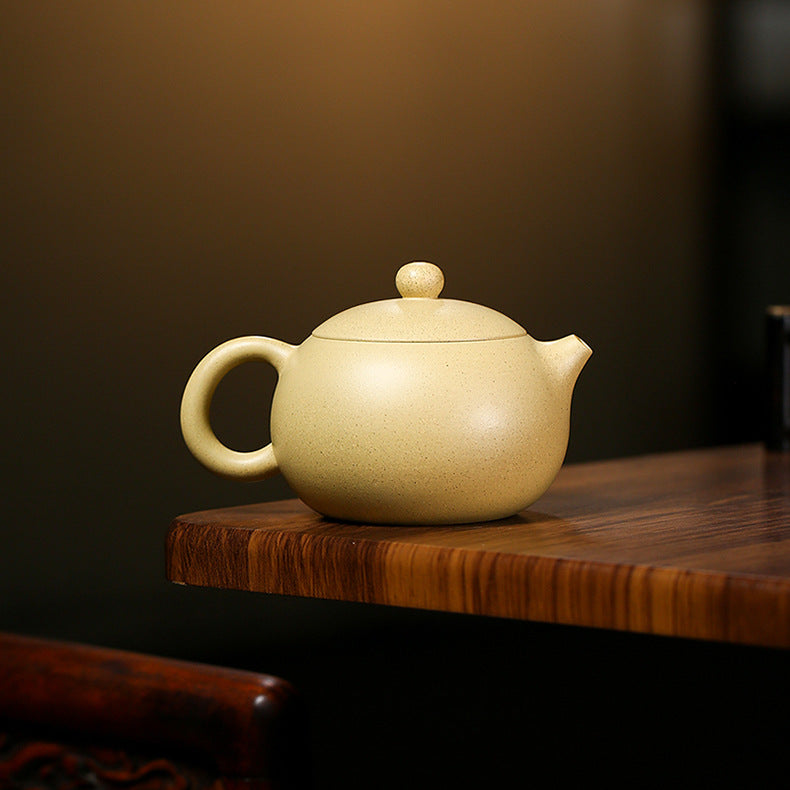 Authentic Yixing Zisha Clay Teapot, Xishi Style, 220ml Capacity