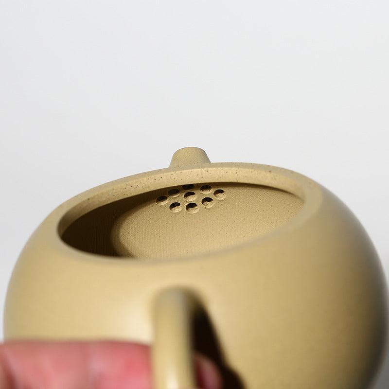 Authentic Yixing Zisha Clay Teapot, Xishi Style, 220ml Capacity