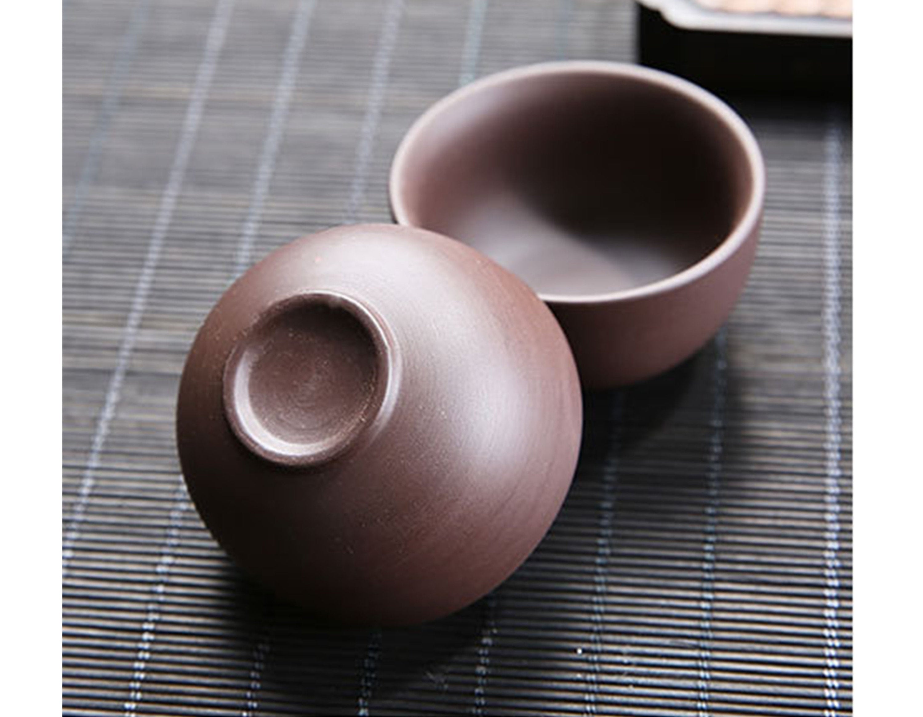 Handmade Dehua Zisha Teapot, Traditional Chinese Purple Clay Teapot, Zisha Teaset Gift Box