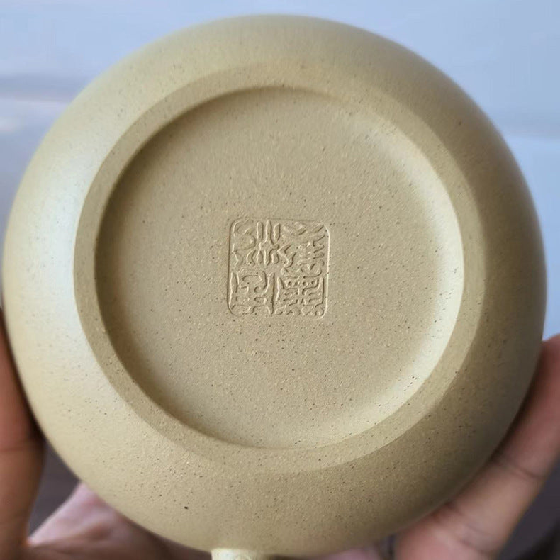 Authentic Yixing Zisha Clay Teapot, Xishi Style, 220ml Capacity