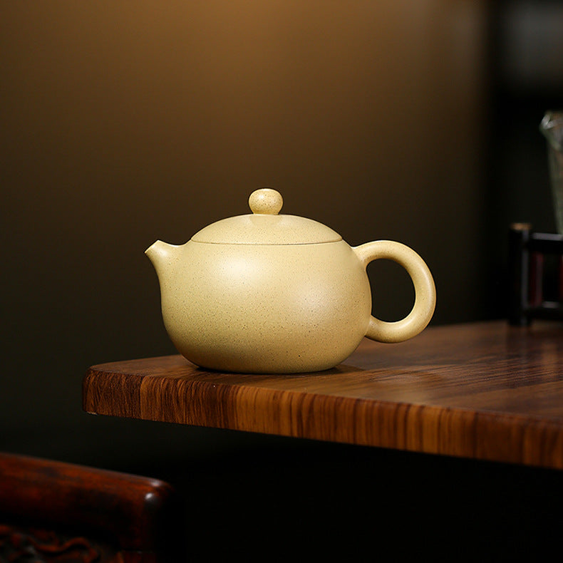 Authentic Yixing Zisha Clay Teapot, Xishi Style, 220ml Capacity