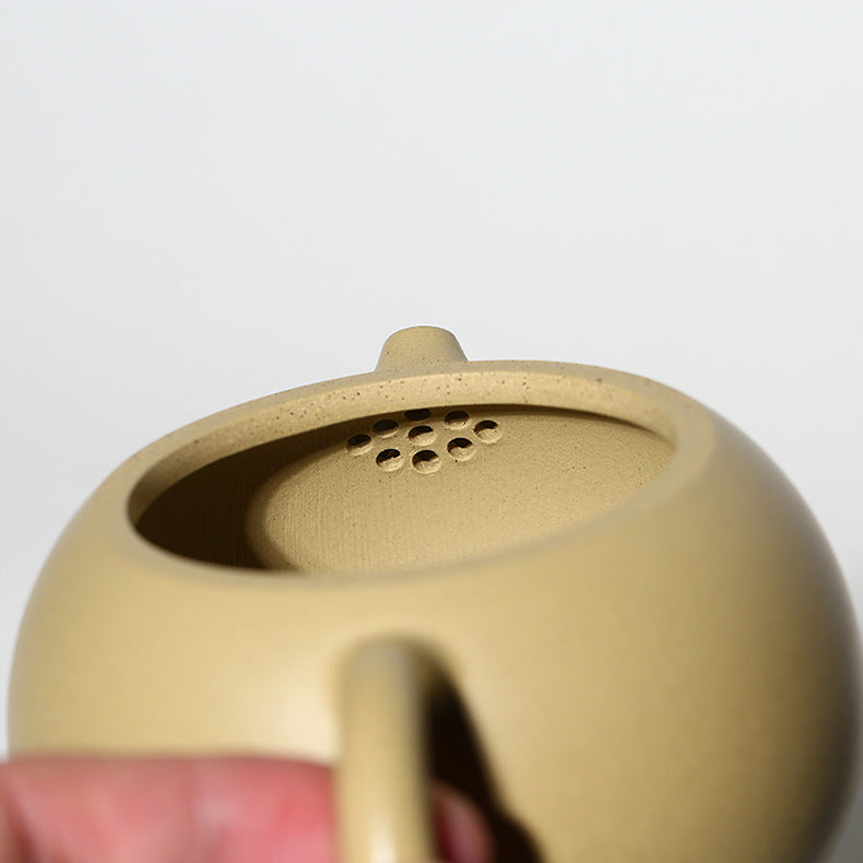 Authentic Yixing Zisha Clay Teapot, Xishi Style, 220ml Capacity