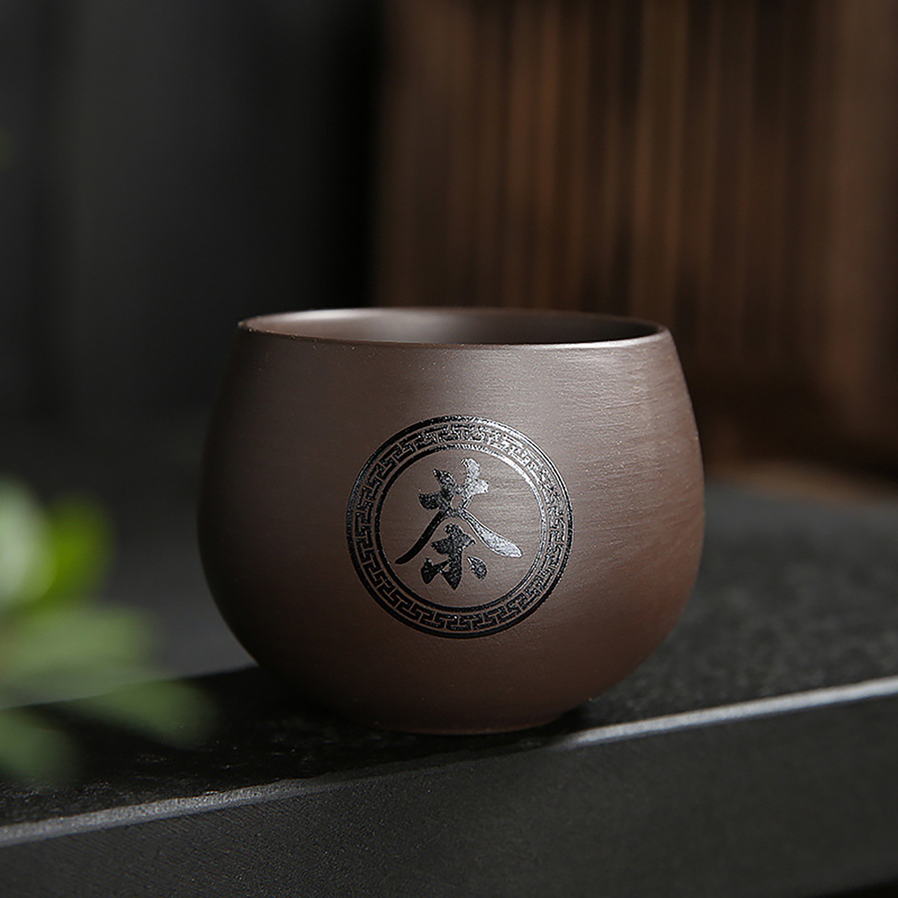 Handmade Chinese Zisha Large Size Tea Cup - theTeaCloud