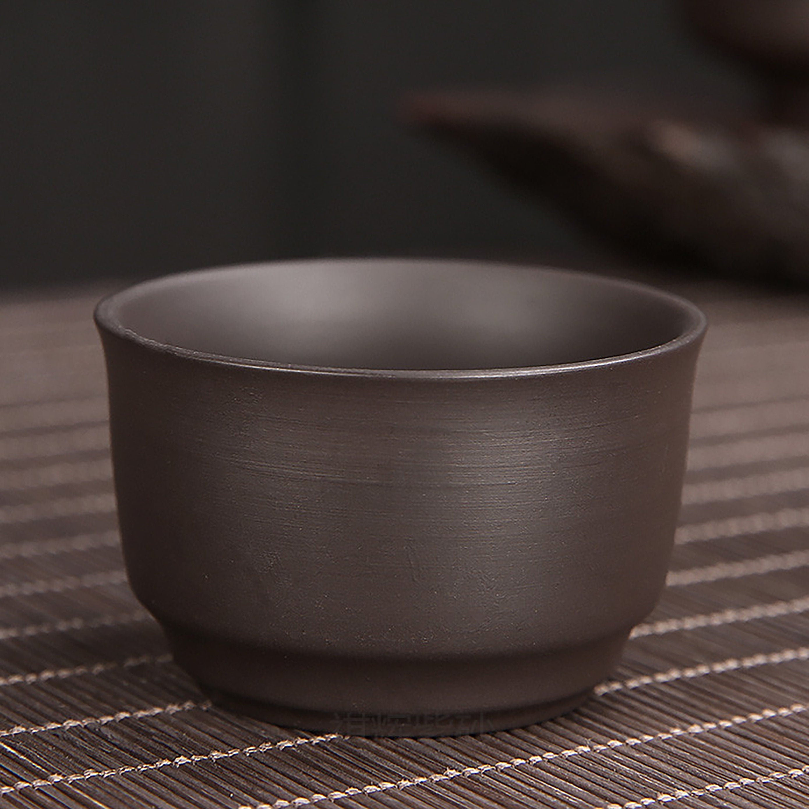 Pairs of Handmade Chinese Zisha Purple Mud Medium Size Tea Cup Combo