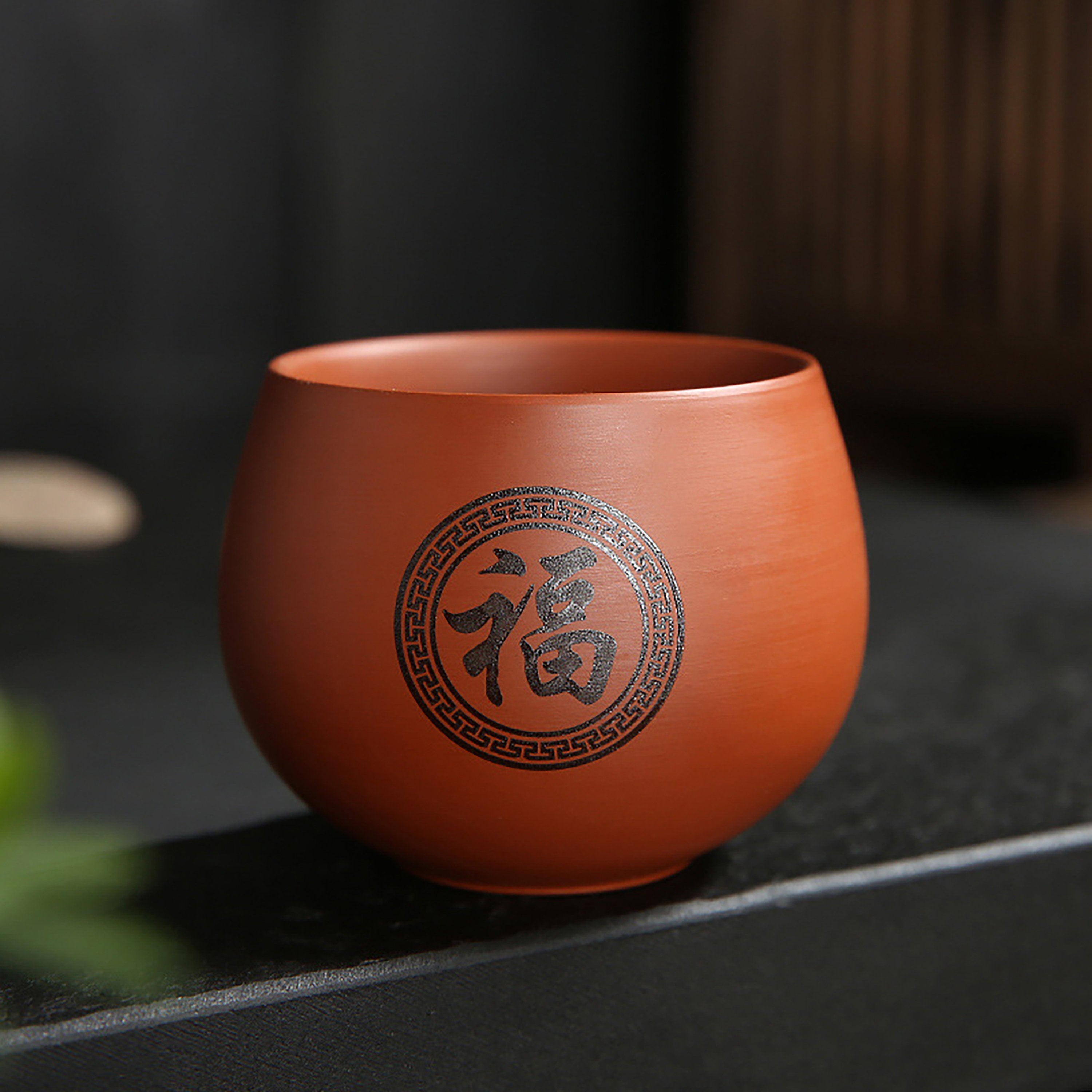 Handmade Chinese Zisha Large Size Tea Cup - theTeaCloud